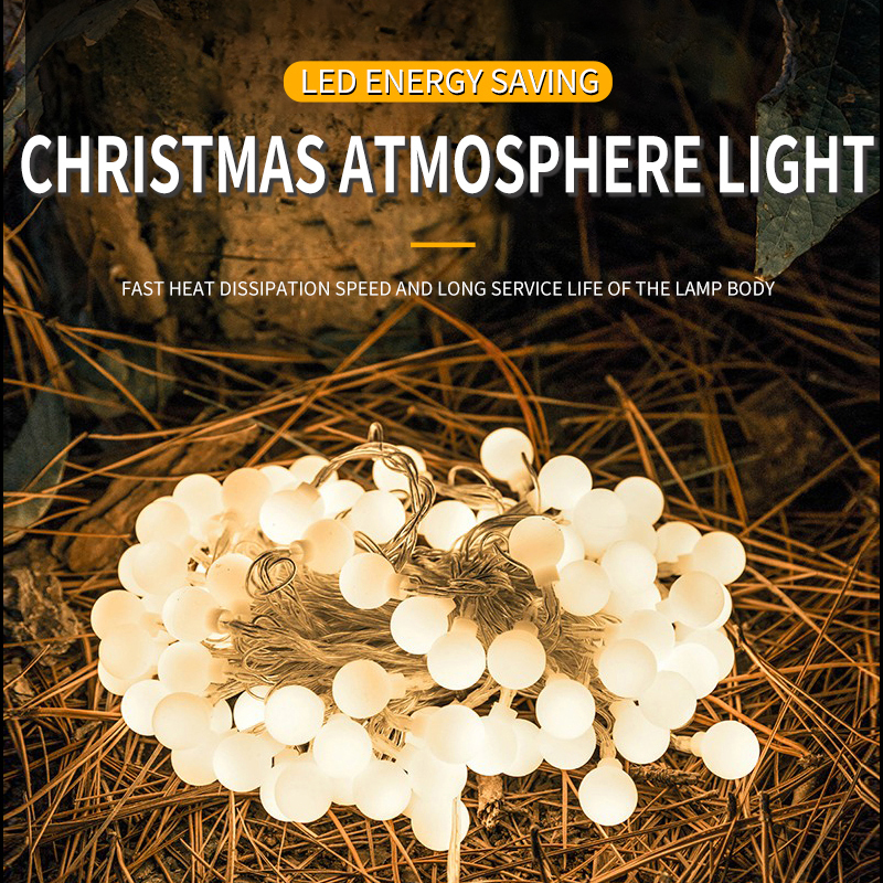 HCP164 暖白光珍珠灯串